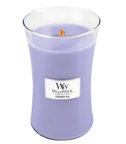 WoodWick Kaars Lavender Spa Large