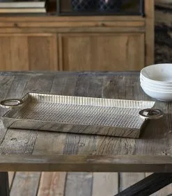 Rivièra Maison Dienblad RM Bond Street Zilver -Meubilair Geschäft 7faafdc0043e42aba8ce00bd161b3688