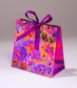 Editor Geschenkentas Pink FloraL18 X H 18 X P 10 Cm Envfleurs