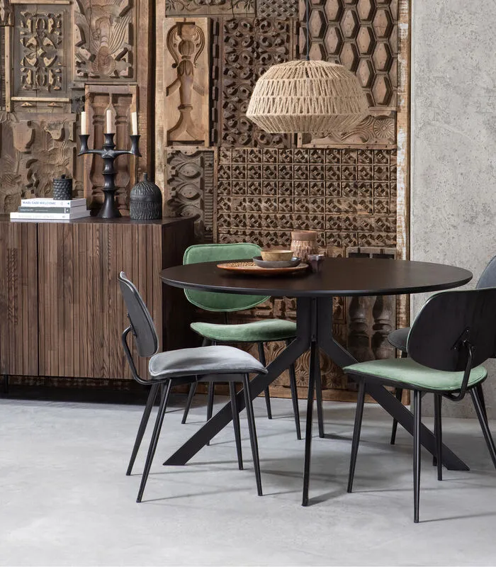 WOOOD Exclusive Exclusive Finn Kaarsenstandaard - Metaal - Zwart - 40x34x12 4 WOOOD Exclusive Exclusive Finn Kaarsenstandaard - Metaal - Zwart - 40x34x12 - Image 2