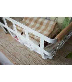 Yamazaki Storage Basket 2 Handles - Tosca -Meubilair Geschäft 807db01404bf40058aadfbe367c6a62b