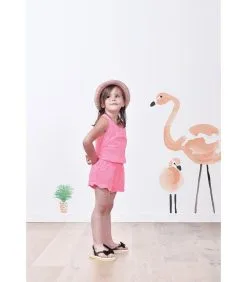 Lilipinso Muursticker Kinderkamer - Flamingo -Meubilair Geschäft 813a80ded78341c1a90b4009ef5184a8
