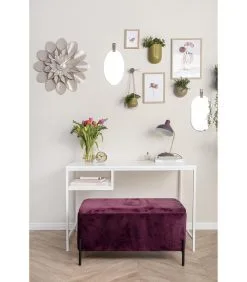 Leitmotiv Bureau Fushion - Wit - 114x58,5x76cm -Meubilair Geschäft 8191e11ac24a4509b6e69aad153a8217