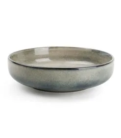 Salt & Pepper Diep Bord 22xH6cm Groen/Blauw Meridian - (x2)