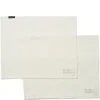 Rivièra Maison Placemat Set Katoen, Plain Onderlegger - Whisper White - Wit - 2 Stuks