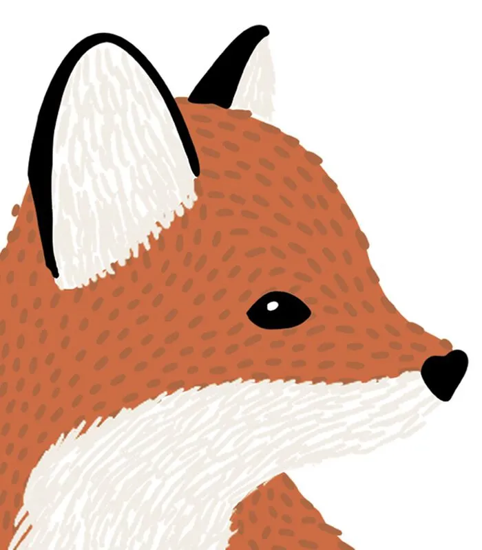 Lilipinso Muursticker Kinderkamer - Vos 4 Lilipinso Muursticker Kinderkamer - Vos - Image 2