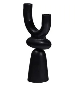 BePureHome Fund Ornament - Aluminium - Zwart - 33x15x10