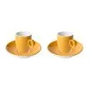Maastricht Porselein Espressokop En Schotel Bart Colour Cafe 6.5 Cl - 11 Cm Oranje Porselein 2 Stuk(s) -Meubilair Geschäft 8451bae469b84091bb6783772ad04feb