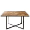 Rivièra Maison Riviera Maison Eettafel Vierkant - Le Bar American Dining Table - 140x140 Cm - Grijs