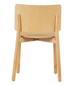 WOOOD Karel Stoel - Hout - Naturel - Set Van 2 -Meubilair Geschäft 85211221f21d4c519e0357e2830585d5