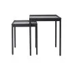 Light & Living Bijzettafel Kendra - Zwart - Set -Meubilair Geschäft 85bd820a9e90407790686b07c30937d0