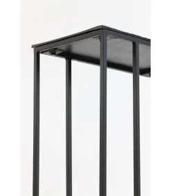 Light & Living Bijzettafel Macy - Zwart - 48x26x60cm -Meubilair Geschäft 87c3c14efa304dd687140577b4a2e492