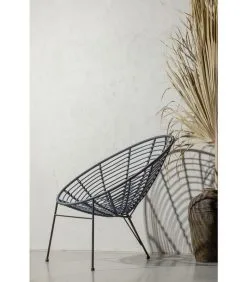 WOOOD Loungestoel Buiten Jane - PE/Metaal - Inkt - 88x72x81 7 WOOOD Loungestoel Buiten Jane - PE/Metaal - Inkt - 88x72x81 -Meubilair Geschäft 8838ff9519904e449144387b1a9dacc1