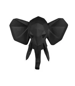 PRESENT TIME Wandhanger Origami Elephant - Polyresin Mat Zwart - 45x39,5x14cm 5 PRESENT TIME Wandhanger Origami Elephant - Polyresin Mat Zwart - 45x39,5x14cm -Meubilair Geschäft 8931d21066324f81893ec9bcc5a44abb