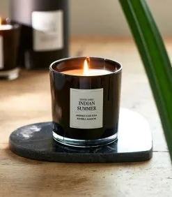 Rivièra Maison Geurkaars In Glas - RM Indian Summer Geurkaarsen M - Zwart 5 Rivièra Maison Geurkaars In Glas - RM Indian Summer Geurkaarsen M - Zwart -Meubilair Geschäft 893b555a73a24bb19e68a256b84b3444