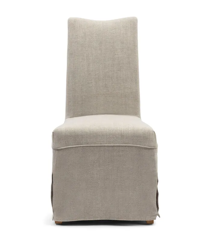 Rivièra Maison Eetkamerstoel Zonder Armleuning Monti DC Loose Cover- Katoen - Beige 3 Rivièra Maison Eetkamerstoel Zonder Armleuning Monti DC Loose Cover- Katoen - Beige