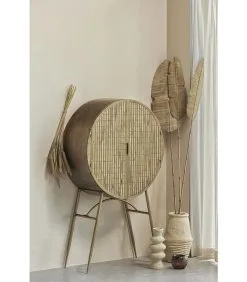 BePureHome Delos Vaas - Papier Mache - Natural - 45x30x30 -Meubilair Geschäft 8a05c332e41b47ffa3e6159ada32bb56