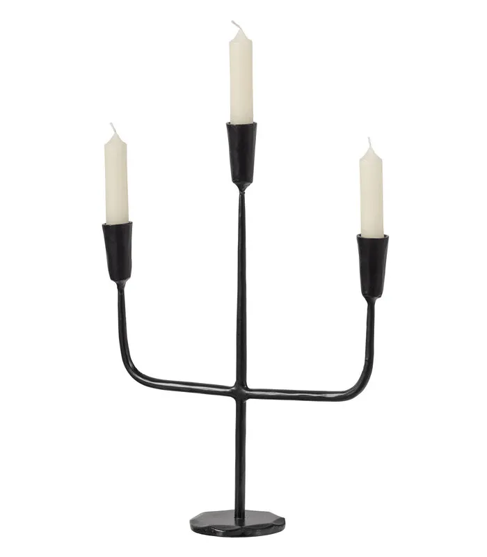 WOOOD Exclusive Exclusive Sean Kandelaar 3 - Metaal - Zwart - 40x29x10 6 WOOOD Exclusive Exclusive Sean Kandelaar 3 - Metaal - Zwart - 40x29x10 - Image 4