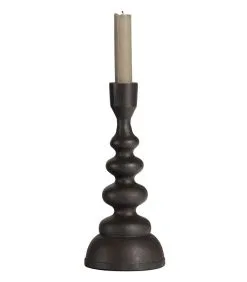 BePureHome Twisted Kandelaar - Metaal - Brons - 23x10x10