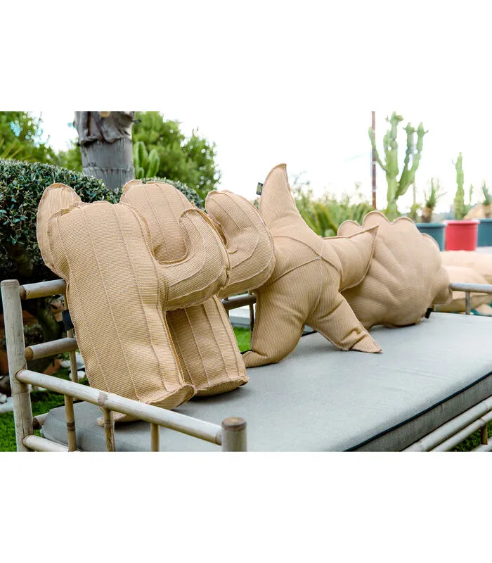 MX HOME Buitenkussen Cactus Raffia-effect SET/2 Stuks 4 MX HOME Buitenkussen Cactus Raffia-effect SET/2 Stuks - Image 2