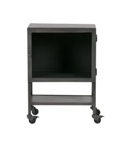 BePureHome Bespoke Vitrinekastje - Metaal - Grijs - 72x50x35