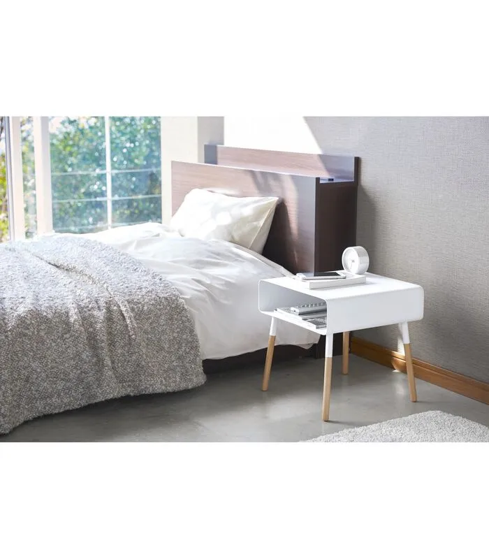 Yamazaki Low Side Table - Plain - White 5 Yamazaki Low Side Table - Plain - White - Image 3