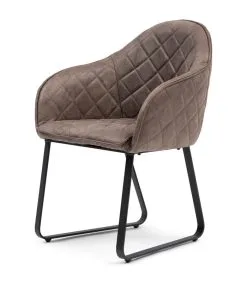 Rivièra Maison Eetkamerstoel Met Armleuning - Ritz Armchair - Bruin -Meubilair Geschäft 8e4ccf4a579149df86cabf07098be9e7