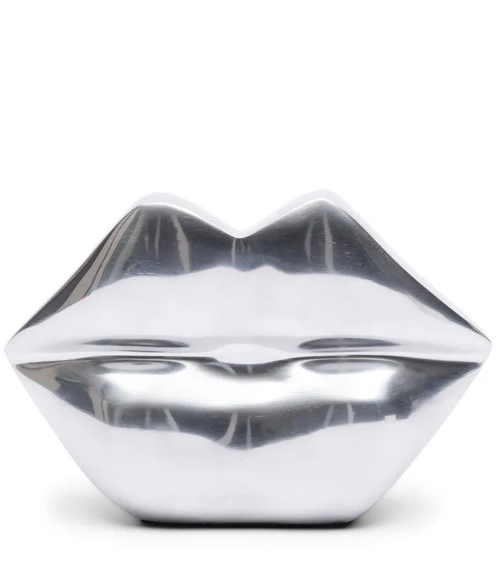 Rivièra Maison Ornament RM Shiny Lips Zilver 3 Rivièra Maison Ornament RM Shiny Lips Zilver
