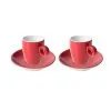 Maastricht Porselein Espressokop En Schotel Bart Colour Cafe 6.5 Cl - 11 Cm Rood Porselein 2 Stuk(s) -Meubilair Geschäft 8f6fe9ae460c4a3095504a5da14b756d