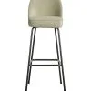 BePureHome Vogue Barstoel - Fluweel - Pistache - 103x50x55 -Meubilair Geschäft 8f9b754c487547c4a024b7aa22032ce5