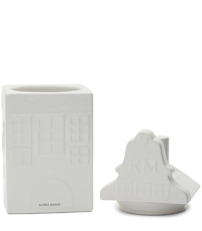 Rivièra Maison Voorraadpot Canal House Wit - Maat L 4 Rivièra Maison Voorraadpot Canal House Wit - Maat L - Image 2