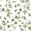 Lilipinso WELLINGTON Behang - Bloemen Hellébore Patroon
