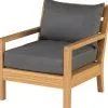 Exotan Loungestoel Tuin St. Peter - Teak - Grijs - 80x70x80 -Meubilair Geschäft 90104f8ffd8244249601c2a1e5c36ff7
