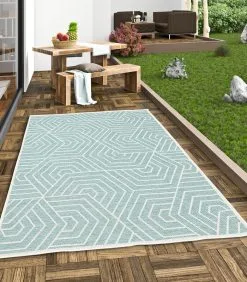 Pergamon Vloerkleed Ottawa Trend Flatweave Voor Binnen En Buiten -Meubilair Geschäft 90a0a393171c47a183e56c501d788e2c