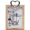 Rivièra Maison Fotolijst 13x18 Staand Met Hartje - Hanging Heart - Bruin -