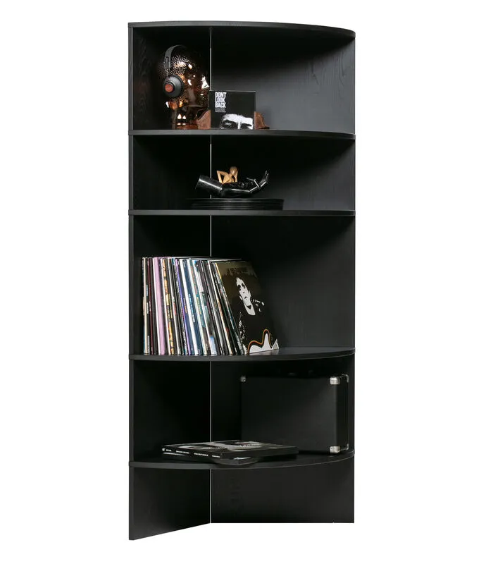 WOOOD Exclusive Exclusive Trian Tower Wall - Essen - Zwart - 168x100x76 4 WOOOD Exclusive Exclusive Trian Tower Wall - Essen - Zwart - 168x100x76 - Image 2