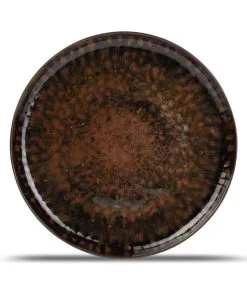 Salt & Pepper Plat Bord 27cm Bruin Primal - (x4) 10 Salt & Pepper Plat Bord 27cm Bruin Primal - (x4) -Meubilair Geschäft 9201e8aaf0c840e5b46f9606ab1d9718