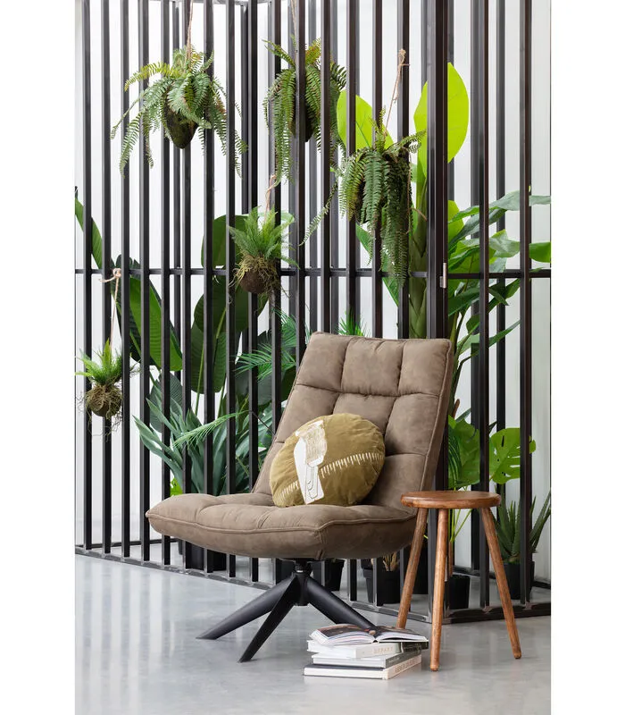 WOOOD Varen Hangende Kunstplant - Groen - 30x58x30 4 WOOOD Varen Hangende Kunstplant - Groen - 30x58x30 - Image 2