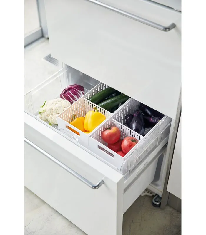 Yamazaki Vegetable Basket - Tower - White 6 Yamazaki Vegetable Basket - Tower - White - Image 4