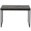 BePureHome Sharing Bijzettafel - Hout/Metaal - Zwart - 38x60x60
