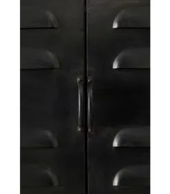 WOOOD Boaz Kast - Metaal - Zwart - 60x145,5x40,5 9 WOOOD Boaz Kast - Metaal - Zwart - 60x145,5x40,5 -Meubilair Geschäft 99249b1f4f6b4c6bae5104a4ace483b6