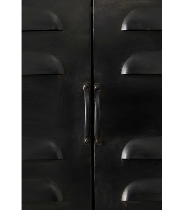 WOOOD Boaz Kast - Metaal - Zwart - 60x145,5x40,5 6 WOOOD Boaz Kast - Metaal - Zwart - 60x145,5x40,5 - Image 4