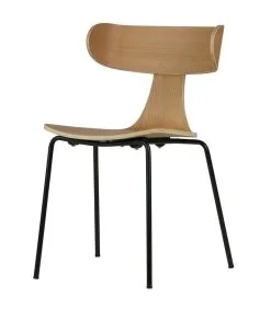 BePureHome Form Stoel - Hout - Naturel - Set Van 2 -Meubilair Geschäft 998074ef58614e47be28e75de1d40b67