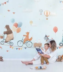 Lilipinso GENTLE FRIENDS Behang Wanddecoratie - Dieren En Ballonnen -Meubilair Geschäft 99a420d825c14a38b4b32c37edd7a2bd