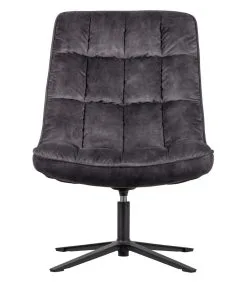 WOOOD Job Draaifauteuil - Velvet - Antraciet - 101x70x85 8 WOOOD Job Draaifauteuil - Velvet - Antraciet - 101x70x85 -Meubilair Geschäft 9b9dd74df9874873aa4e7776f432c51b