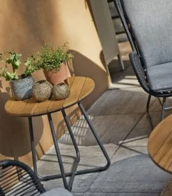 Exotan Bijzettafel Buiten Grace - Teak - Naturel - 52x50x50 -Meubilair Geschäft 9bc062b3fdd3490ca4ab1fc816a0b446