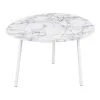 Leitmotiv Bijzettafel Ovoid - Wit - 67x60x42 Cm -Meubilair Geschäft 9bfa2654266342e3999e2e5a5b7bfd60