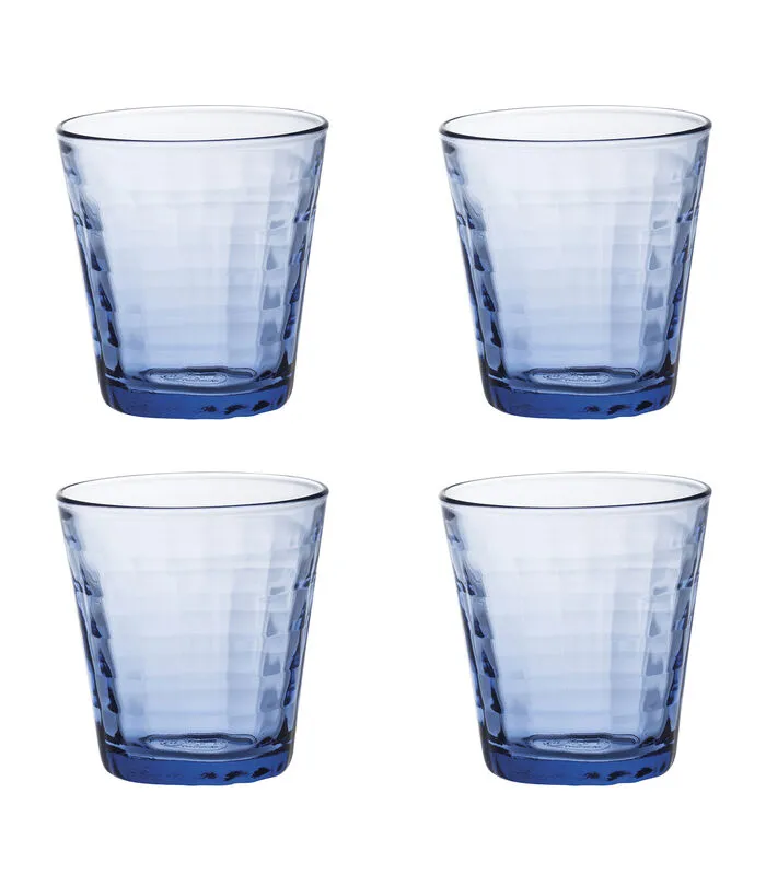 Duralex Tumbler Prisme 1032B 22 Cl Blauw 4 Stuk(s) 3 Duralex Tumbler Prisme 1032B 22 Cl Blauw 4 Stuk(s)