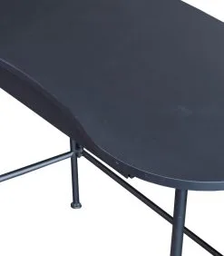 WOOOD Belle Bureau - Grenen/Metaal - Zwart - 75x90x42 -Meubilair Geschäft 9d47e5795a0d4a3885d9e29b7d5aac1c