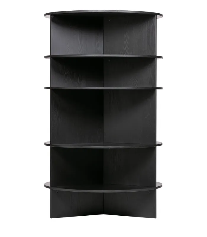 WOOOD Exclusive Exclusive Trian Tower Rond - Essen - Zwart - 168x100x100 4 WOOOD Exclusive Exclusive Trian Tower Rond - Essen - Zwart - 168x100x100 - Image 2